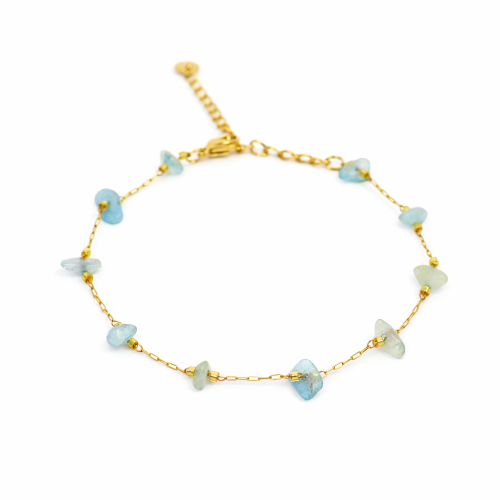 Bracelet aquamarine