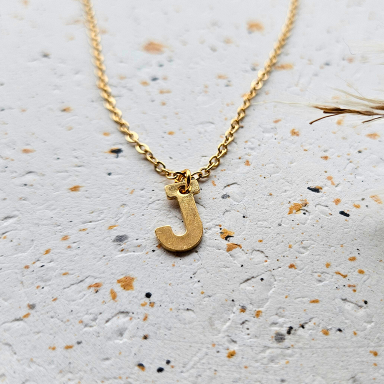 Ketting initiaal goud