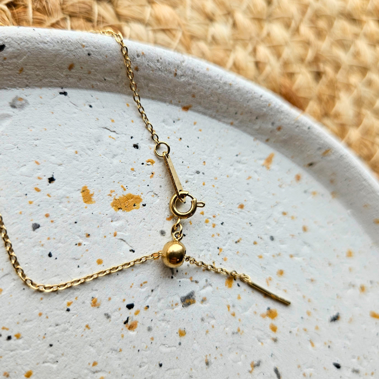 Ketting van goldplated stainless steel