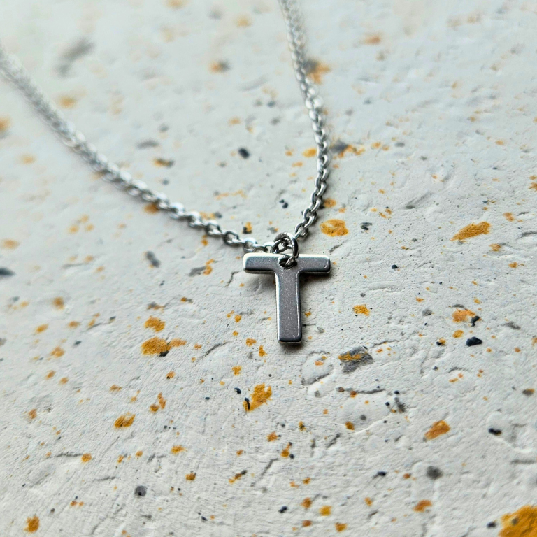 Ketting initiaal zilver