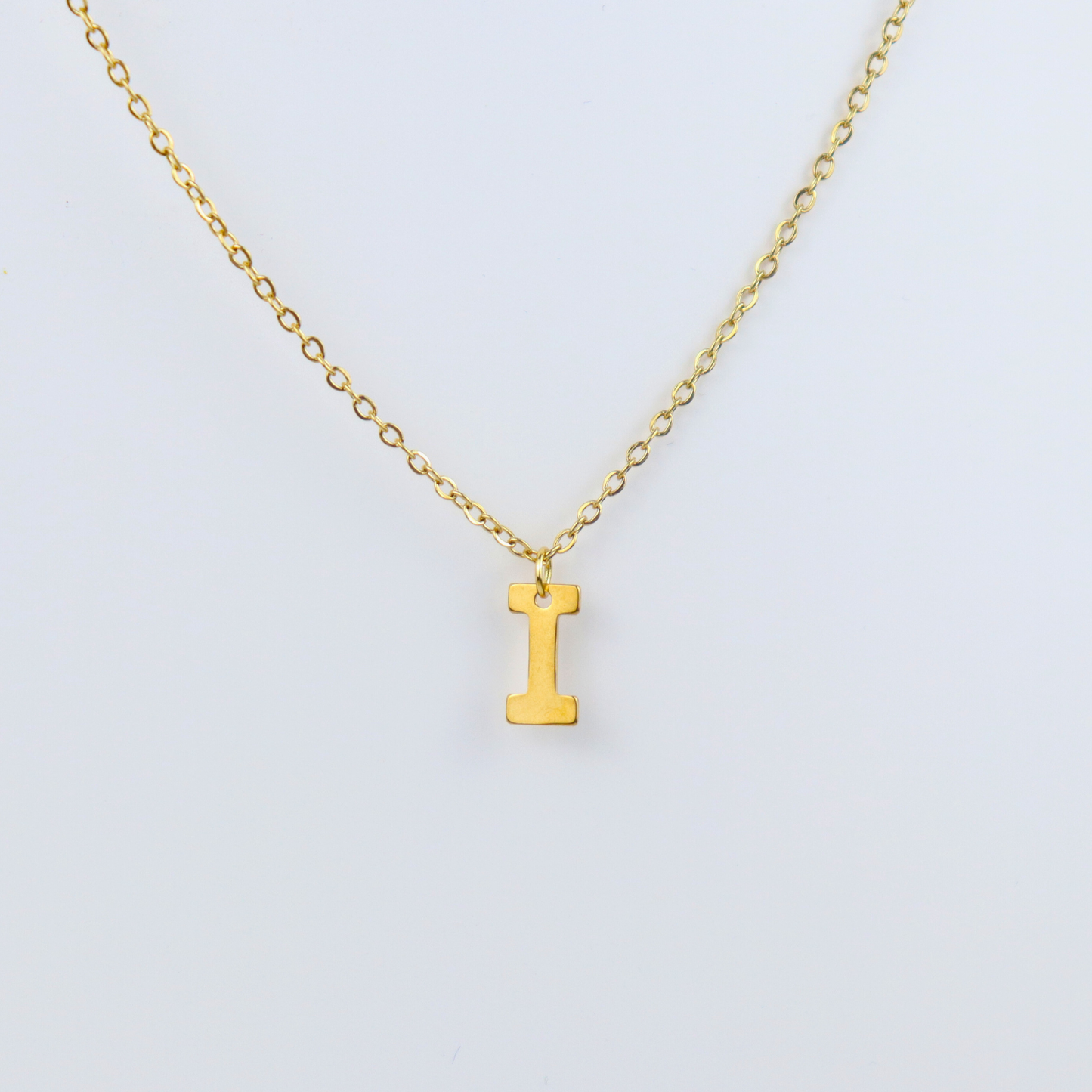 Ketting initiaal goud