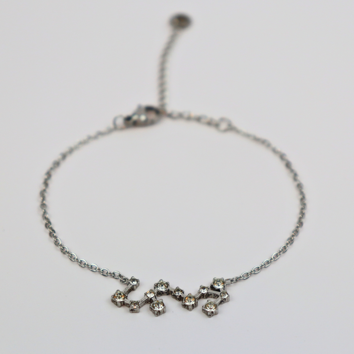 Sterrenbeeld armband schorpioen zilver