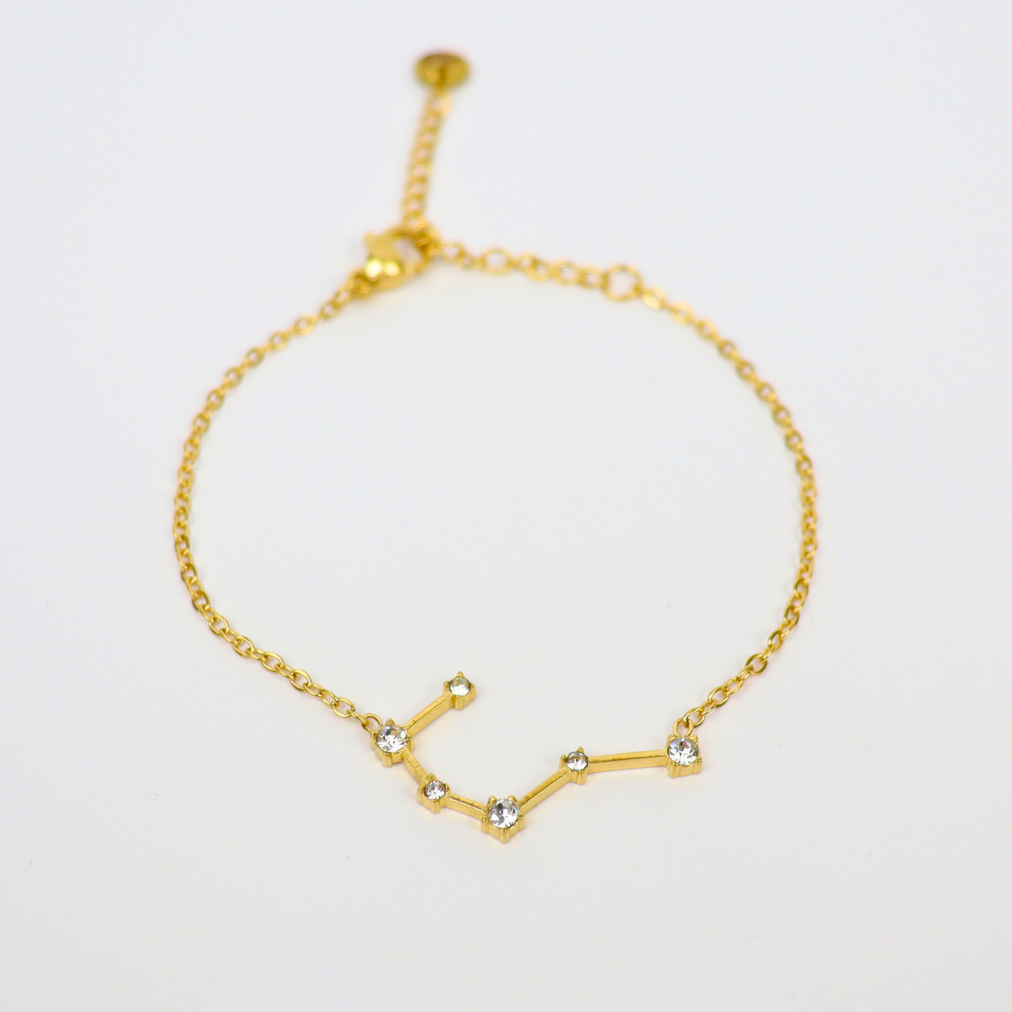 Zodiac sign bracelet Taurus gold
