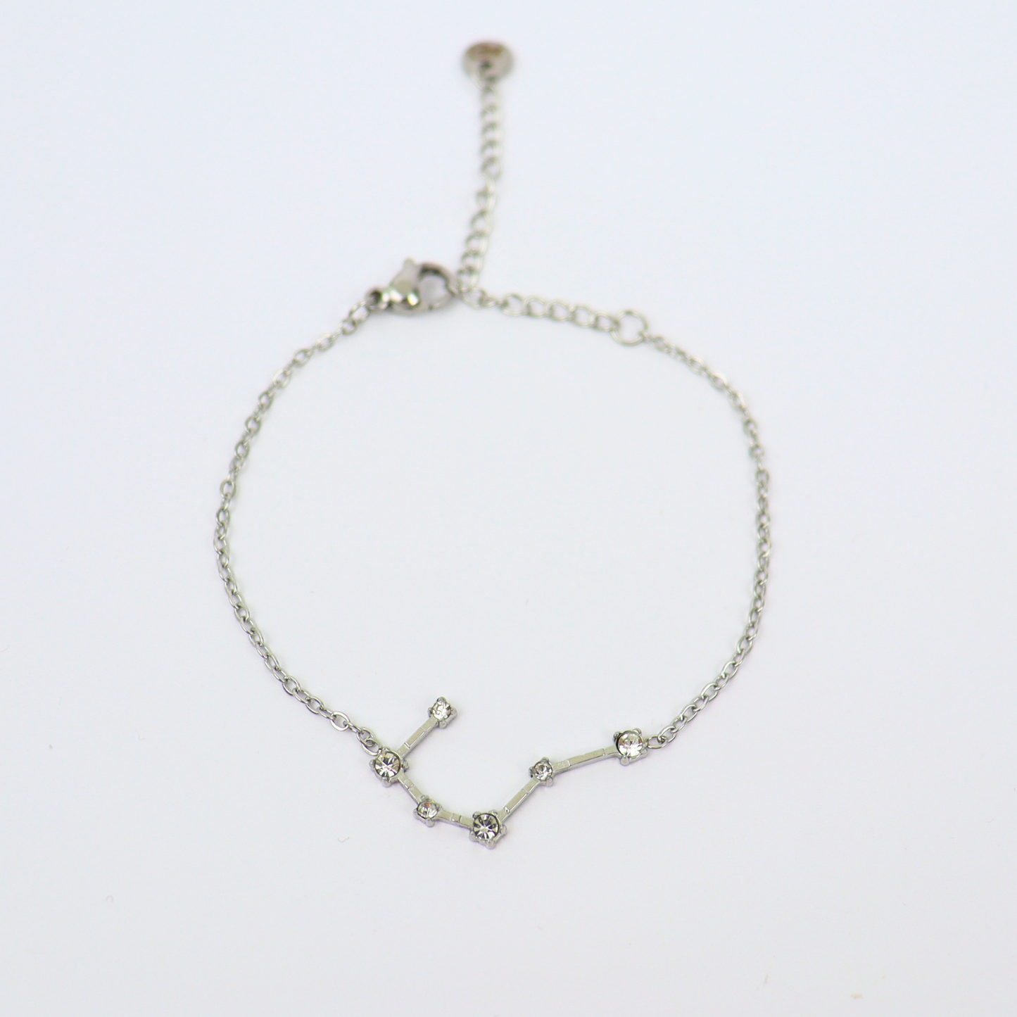Zodiac sign bracelet Taurus silver