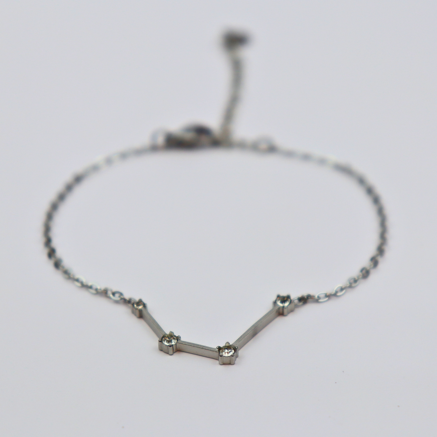 Sterrenbeeld armband waterman zilver