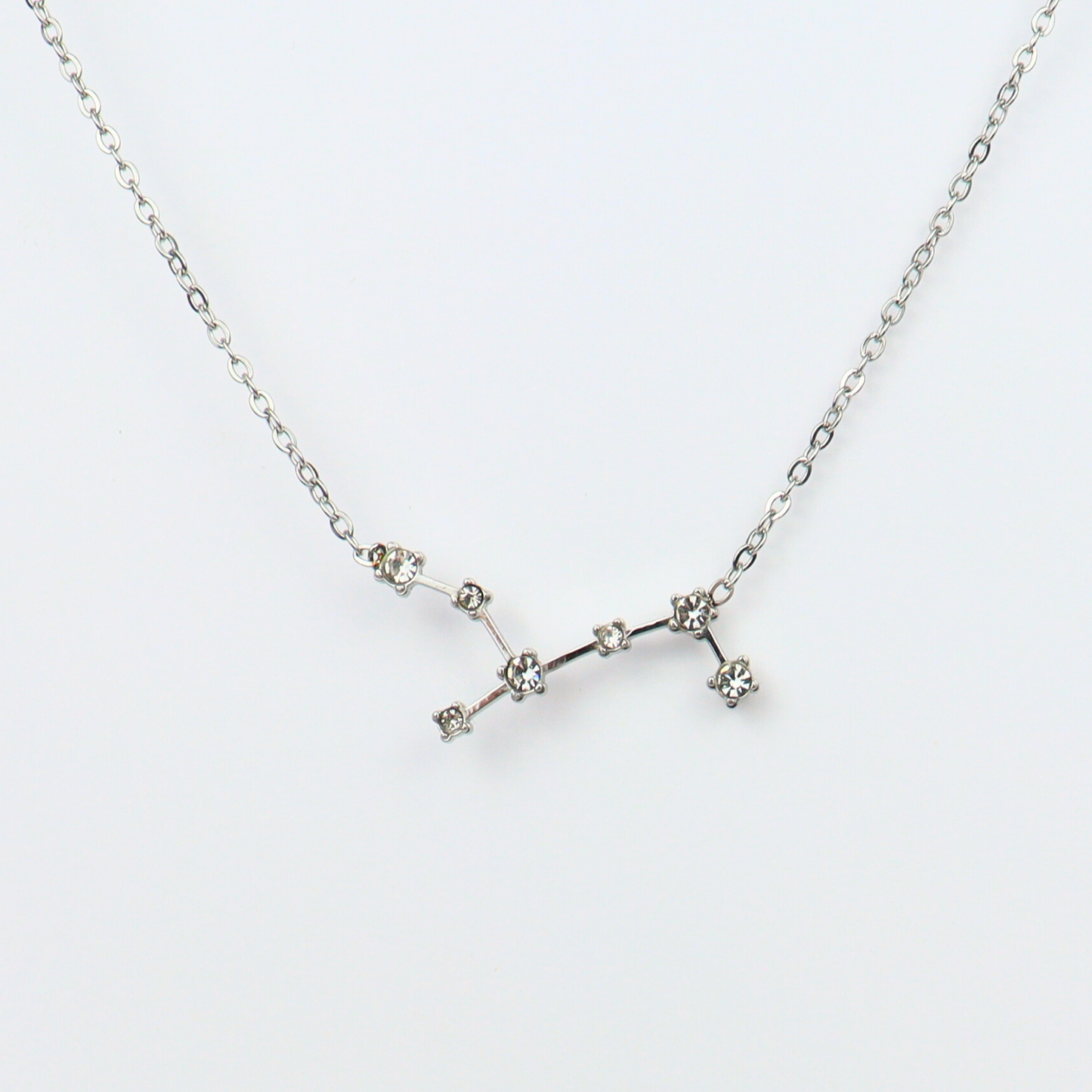 Ketting gemaakt van stainless steel met sterrenbeeld maagd
