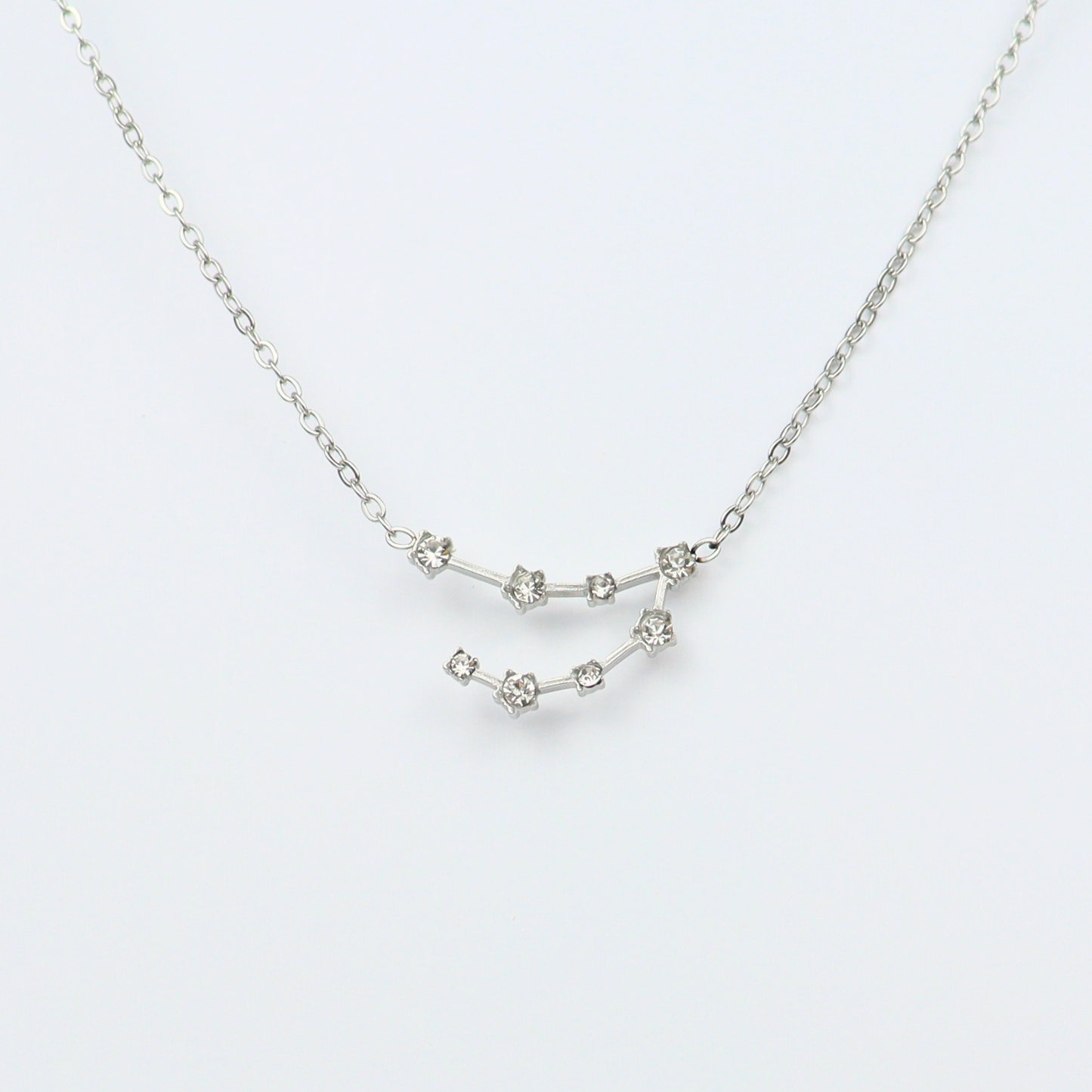 Ketting gemaakt van stainless steel met sterrenbeeld steenbok