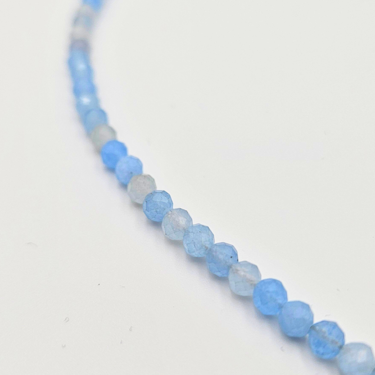 Facetgeslepen aquamarijn