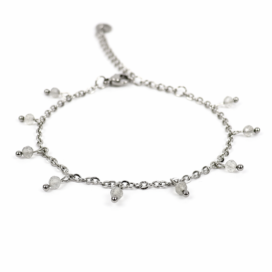Bracelet labradorite silver