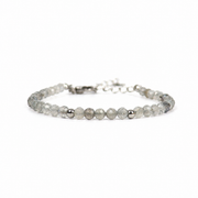 Bracelet labradorite silver