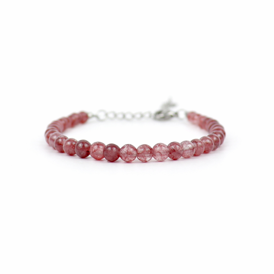 Armband lepidoliet zilver
