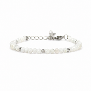 Bracelet moonstone silver