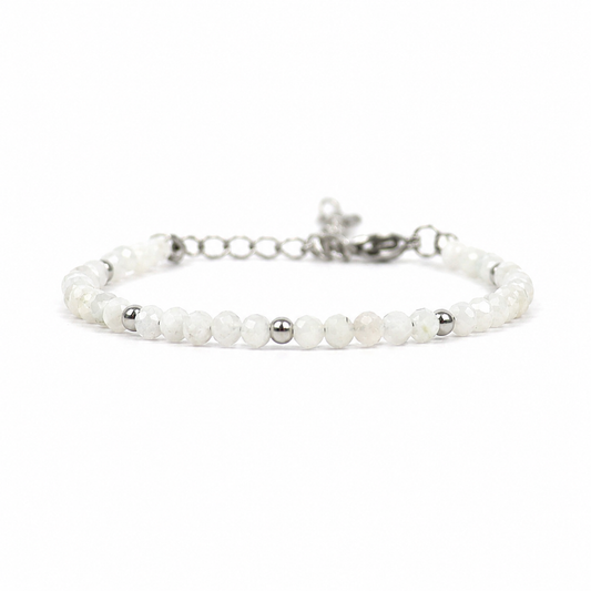 Bracelet moonstone silver