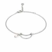 Bracelet moonstone silver