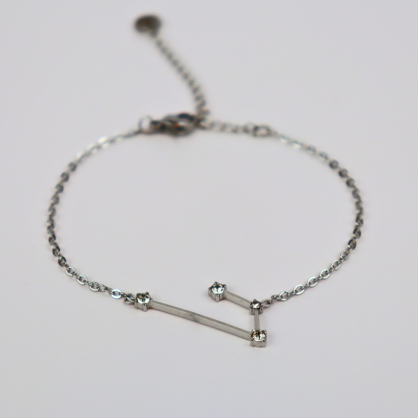 Sternzeichen-Armband Widder, Silber