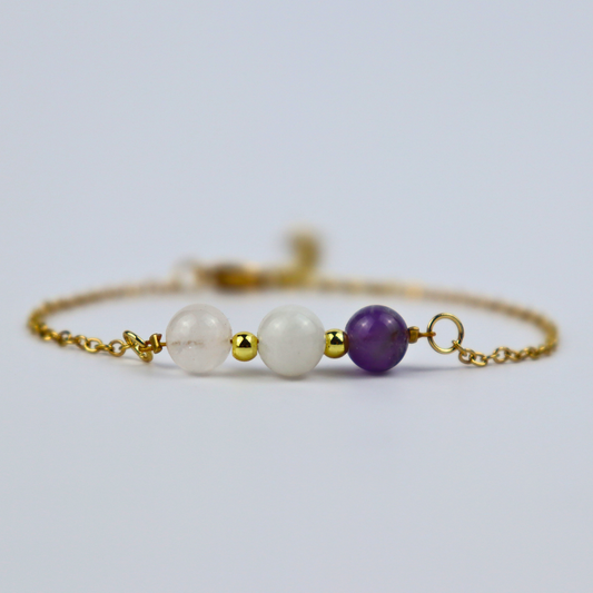 Armband sterrenbeeld vissen goud