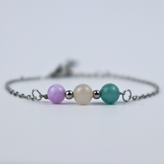 Armband sterrenbeeld weegschaal zilver