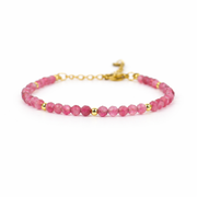 Armband toermalijn goud
