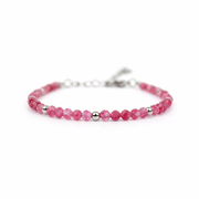Armband toermalijn zilver