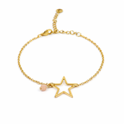 Bracelet sunstone gold