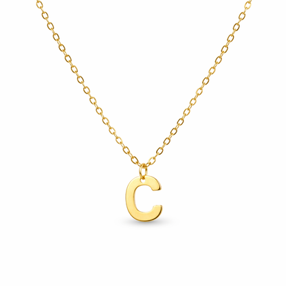 Ketting initiaal goud