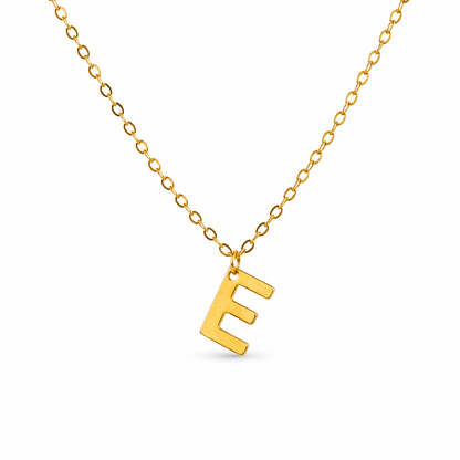 Ketting initiaal goud