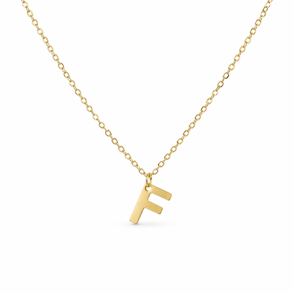 Ketting initiaal goud