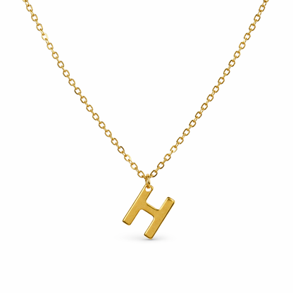 Ketting initiaal goud