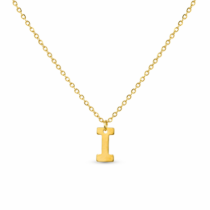 Ketting initiaal goud