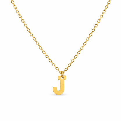 Ketting initiaal goud