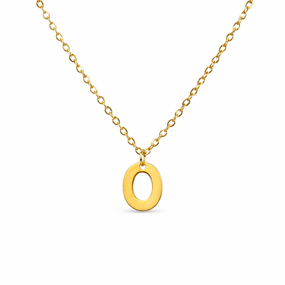 Ketting initiaal goud