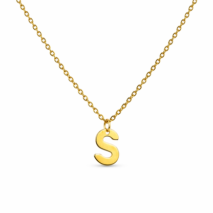 Ketting initiaal goud