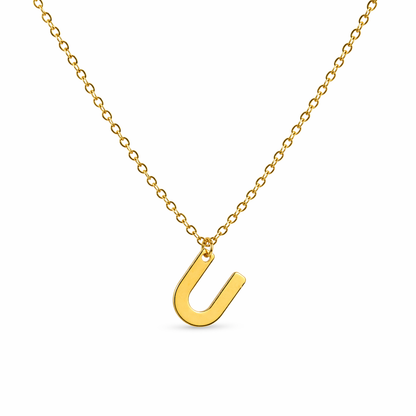 Ketting initiaal goud