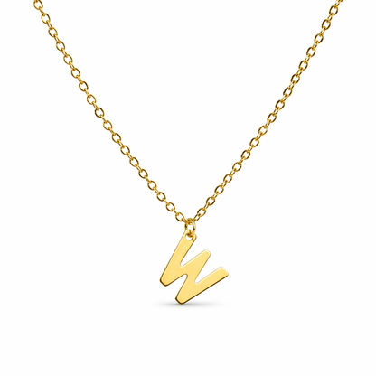 Ketting initiaal goud