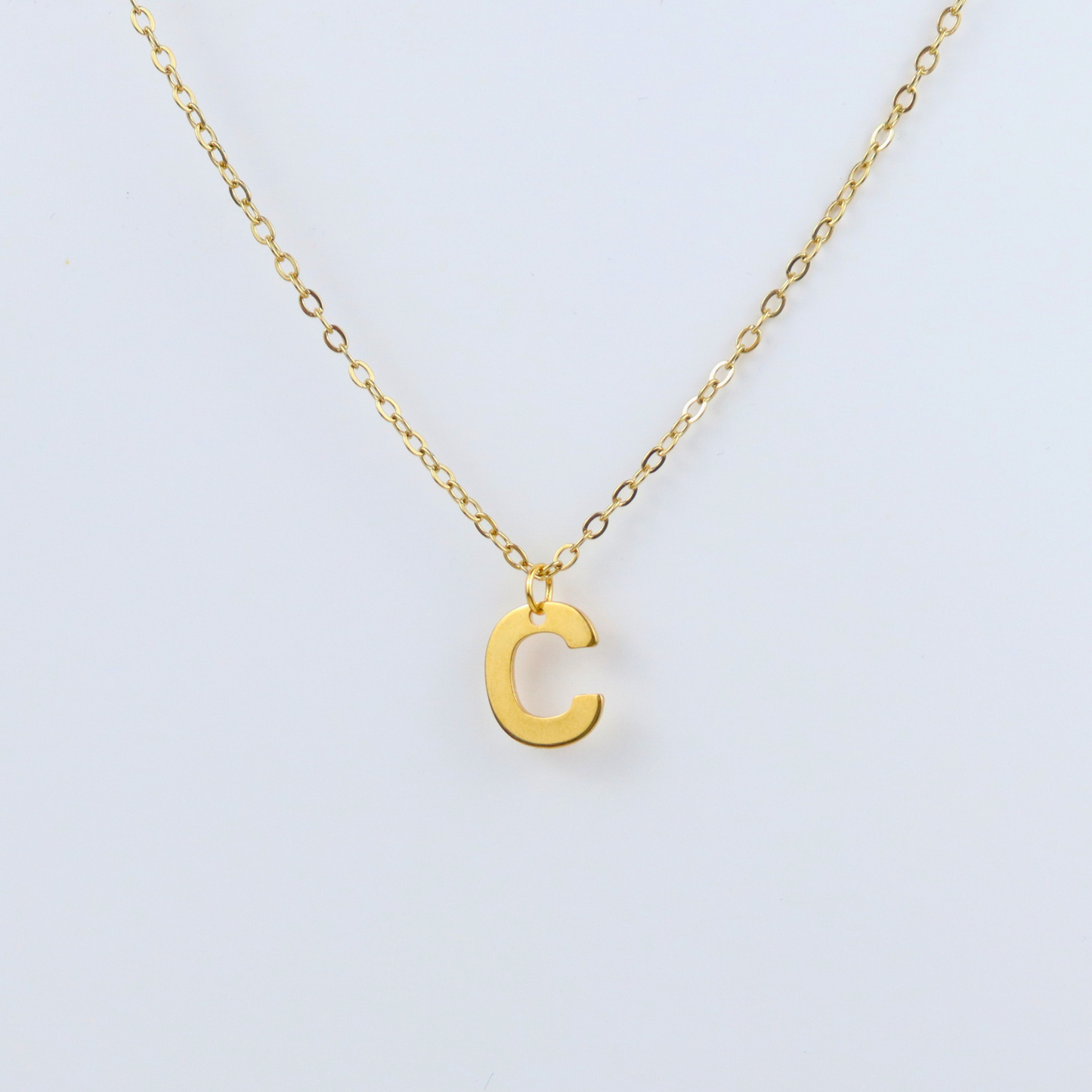 Ketting initiaal goud