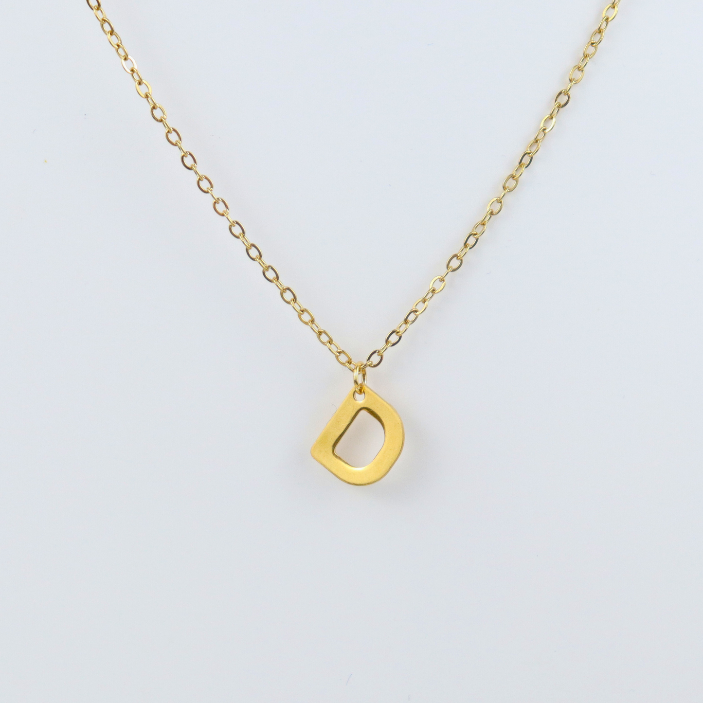 Ketting initiaal goud