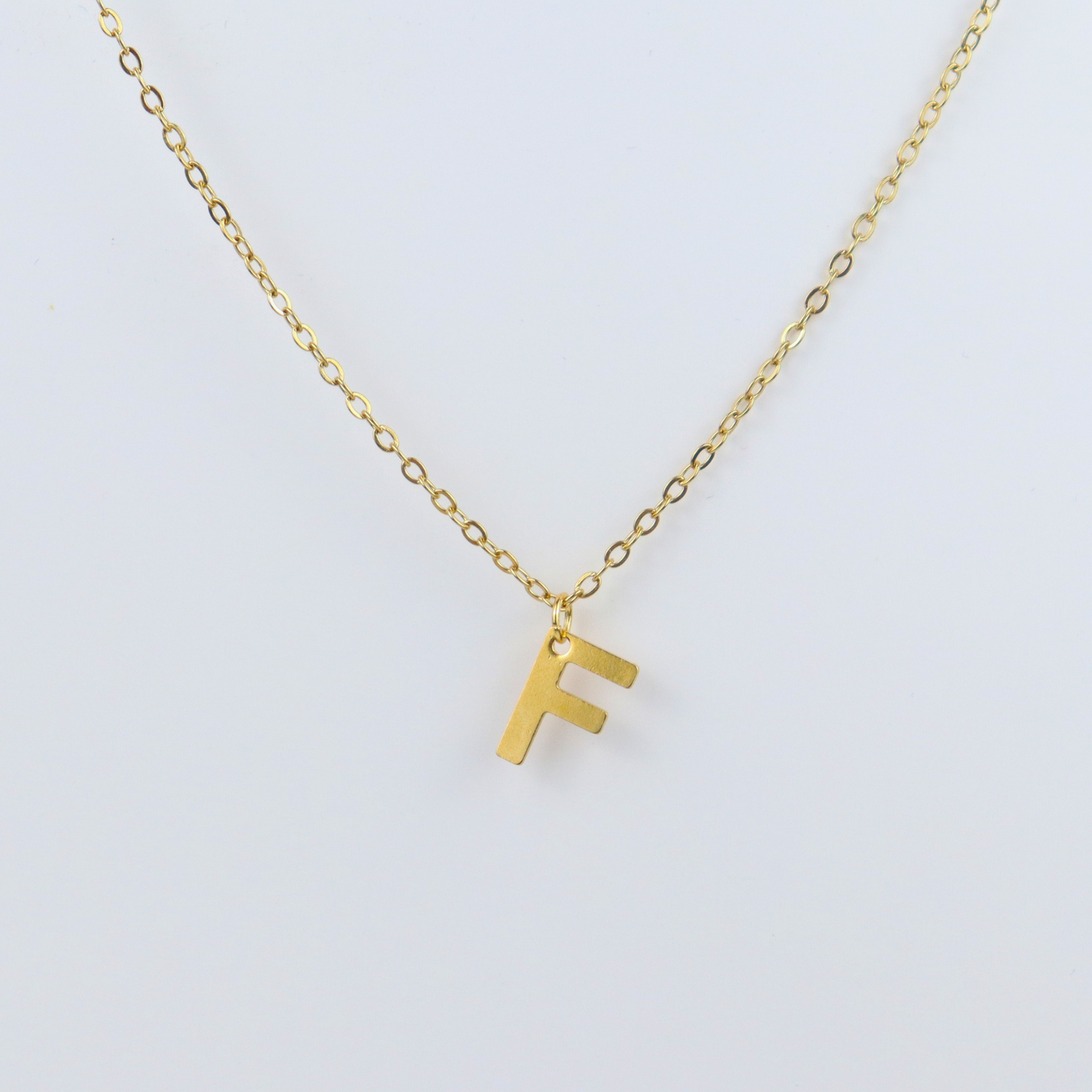 Ketting initiaal goud