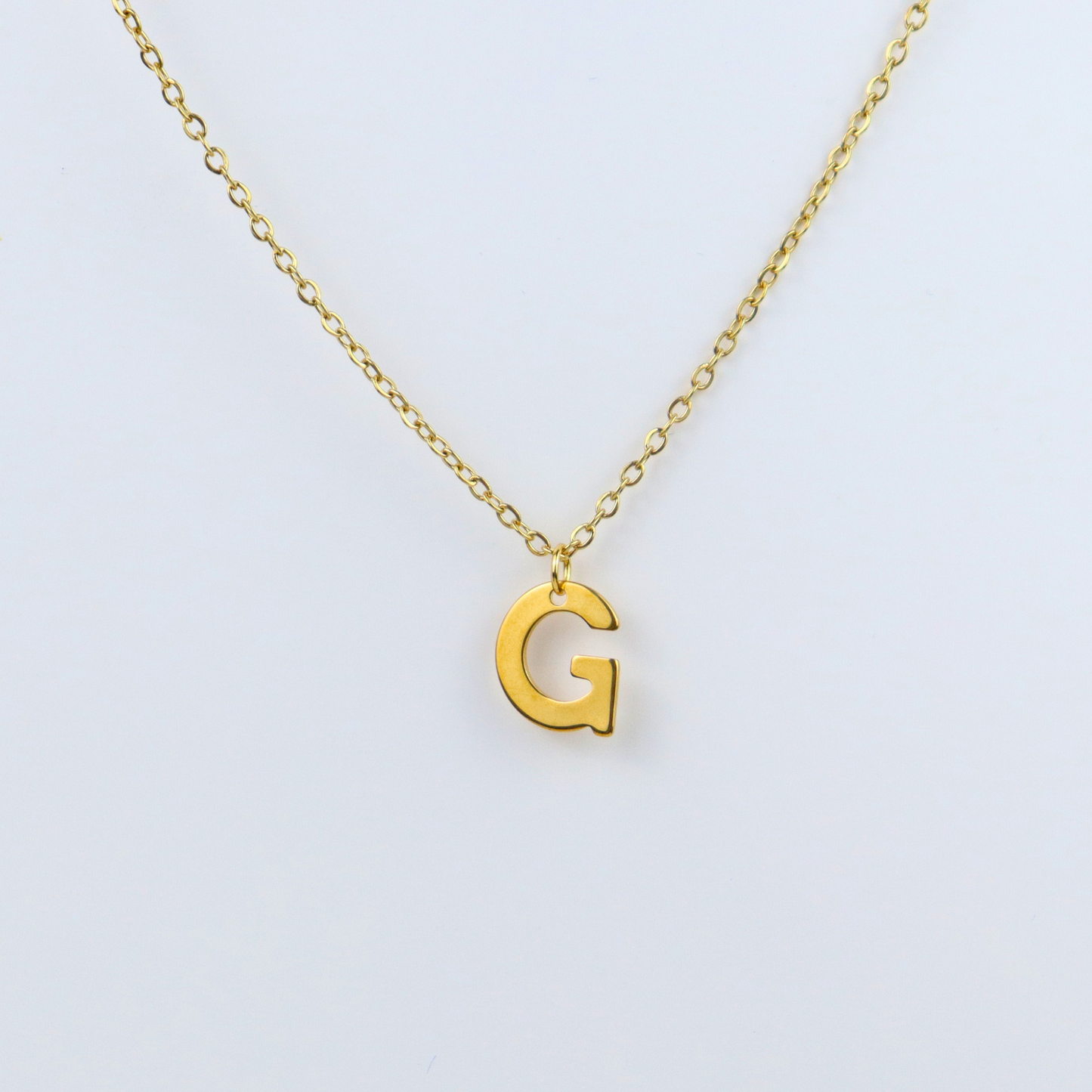 Ketting initiaal goud