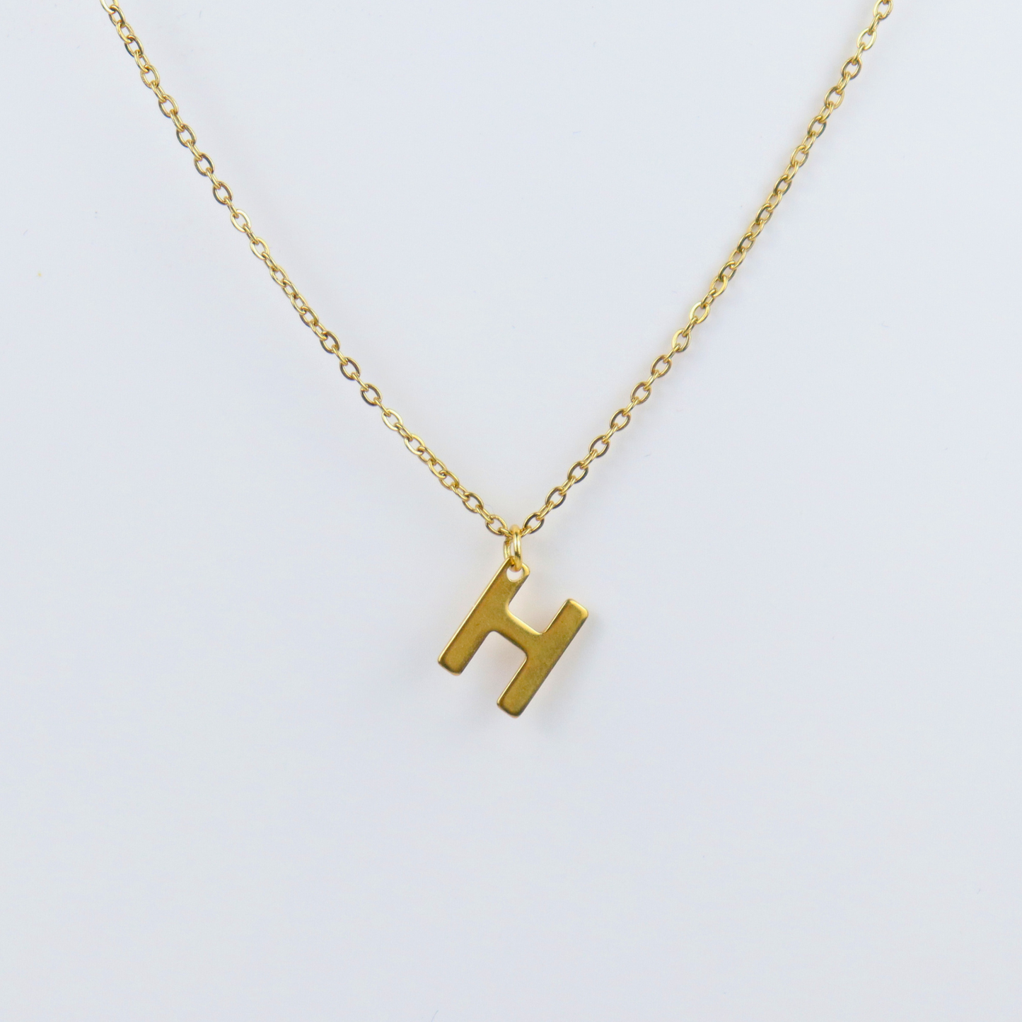 Ketting initiaal goud