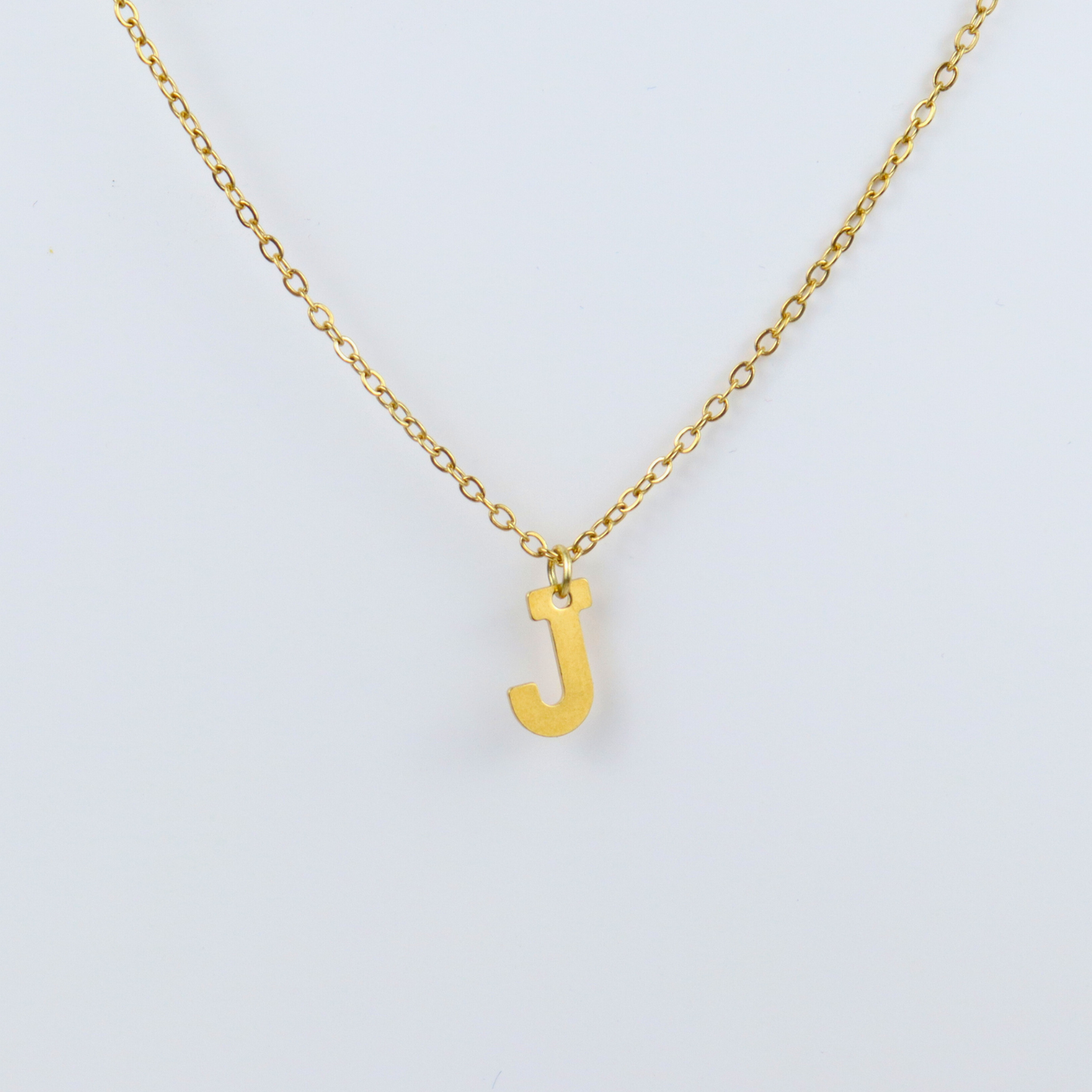 Ketting initiaal goud
