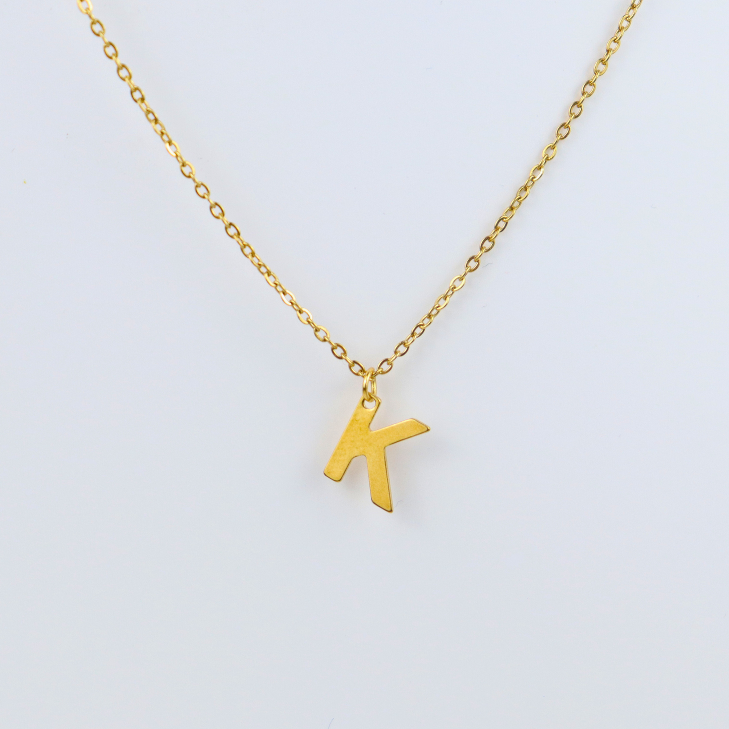 Ketting initiaal goud