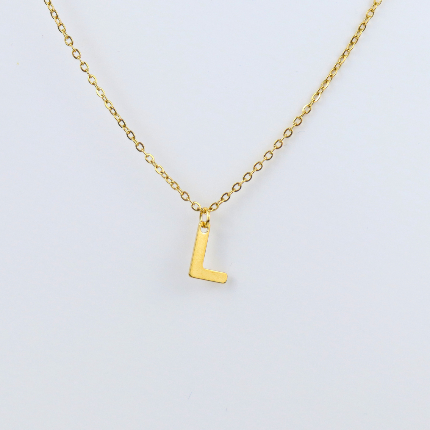 Ketting initiaal goud