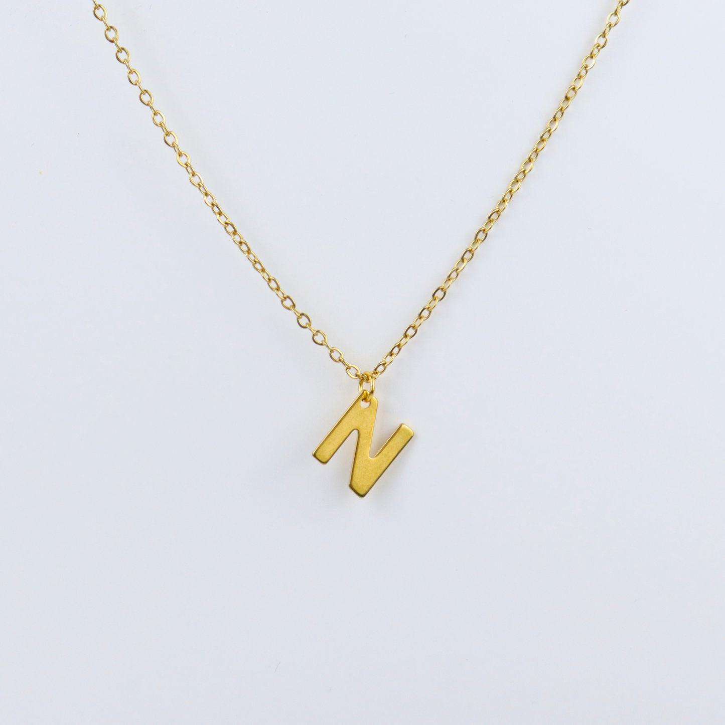 Ketting initiaal goud