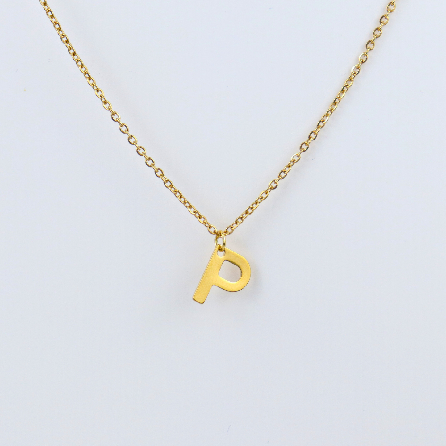 Ketting initiaal goud