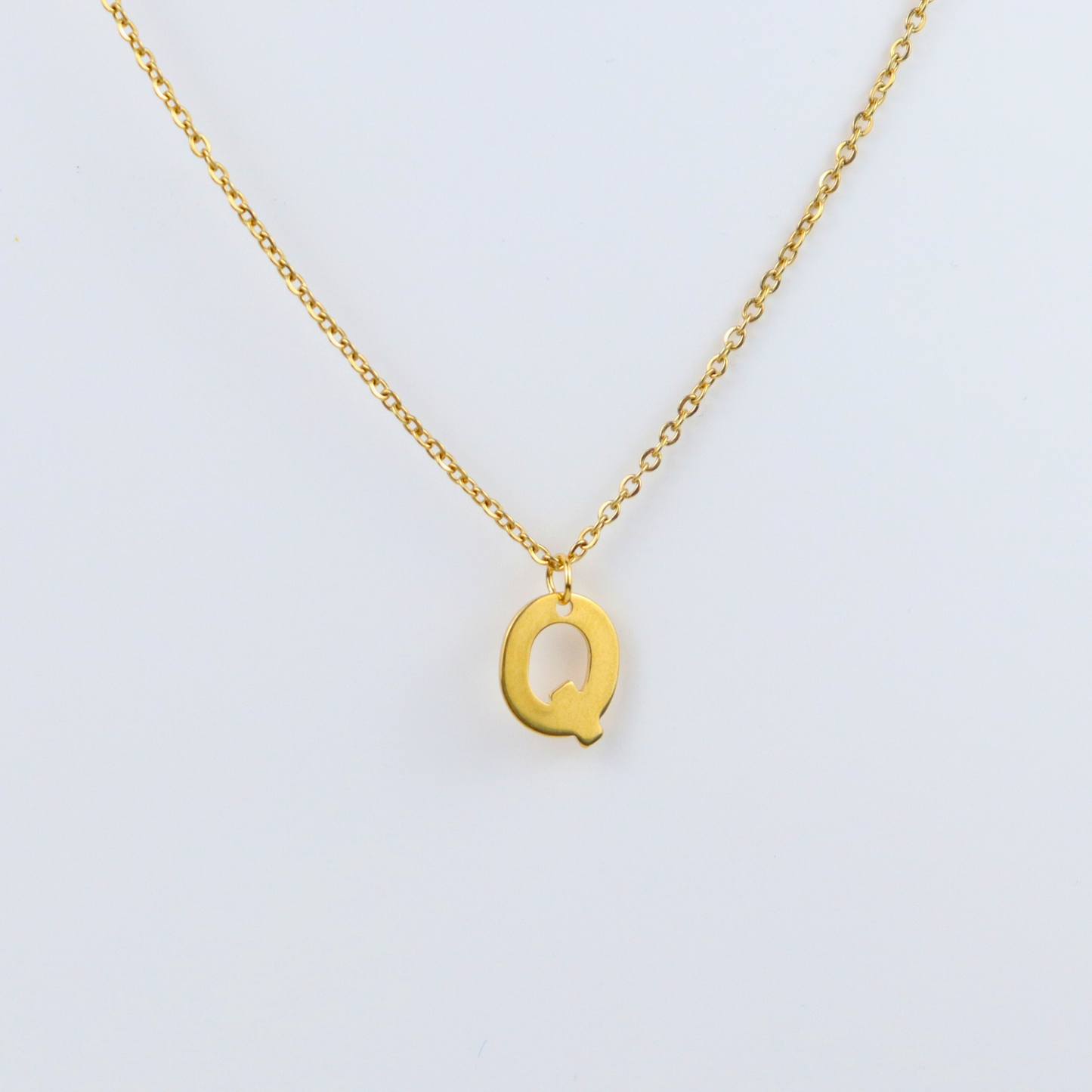 Ketting initiaal goud