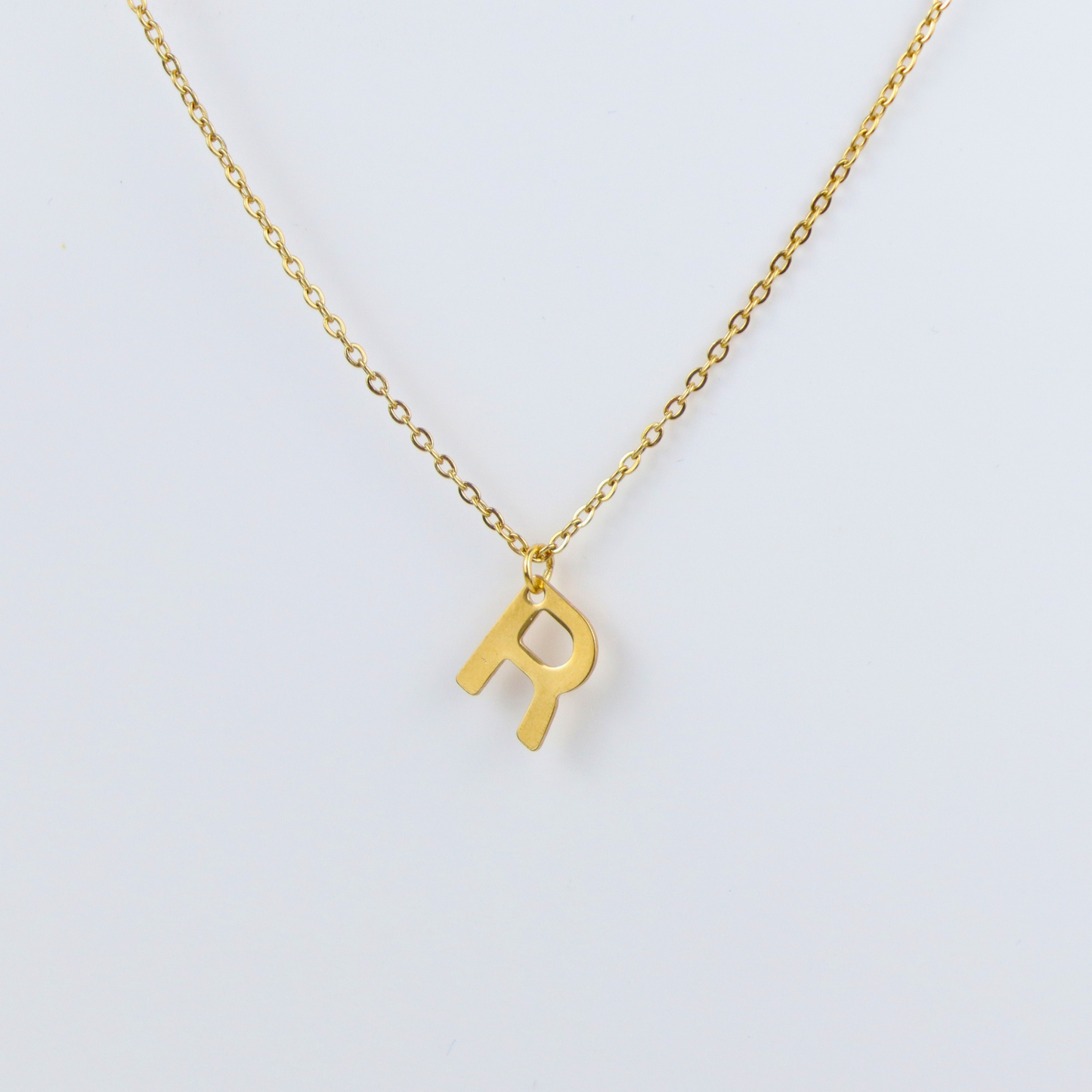 Ketting initiaal goud