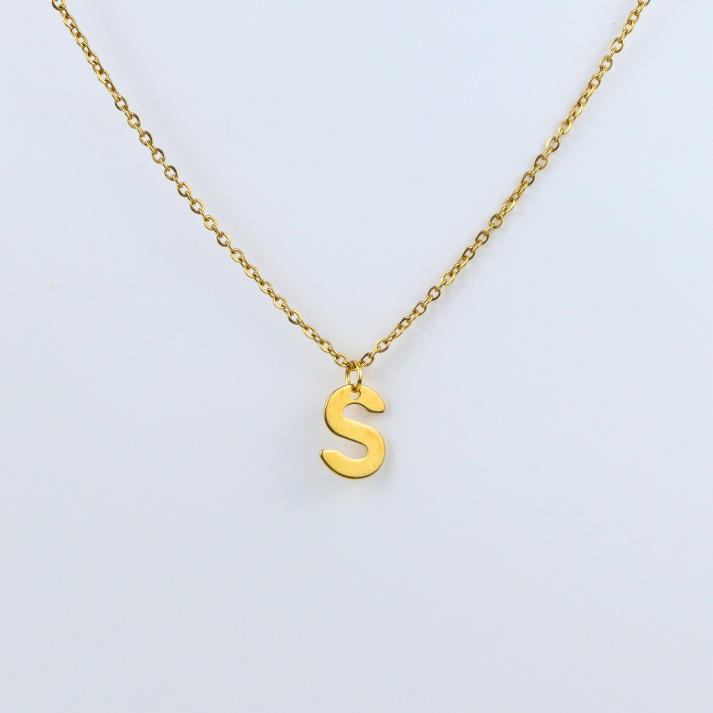 Ketting initiaal goud