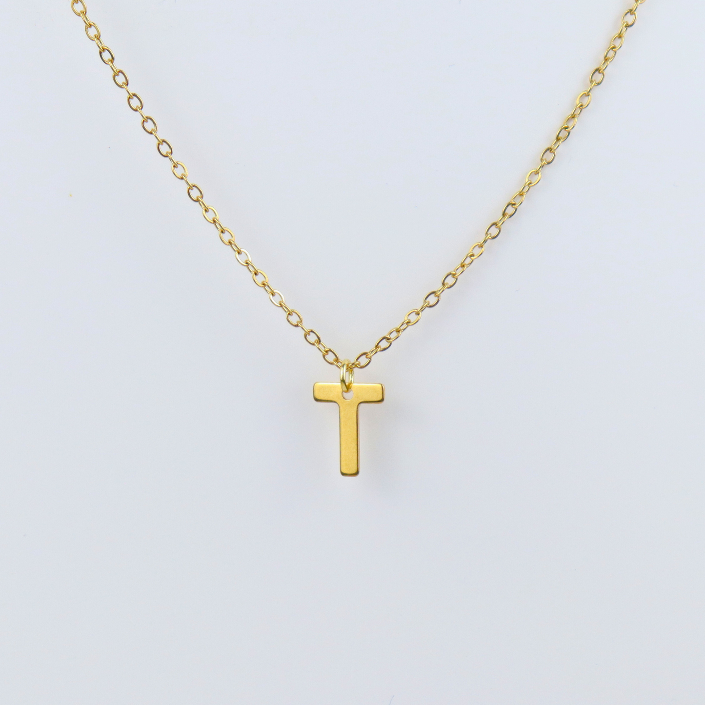 Ketting initiaal goud