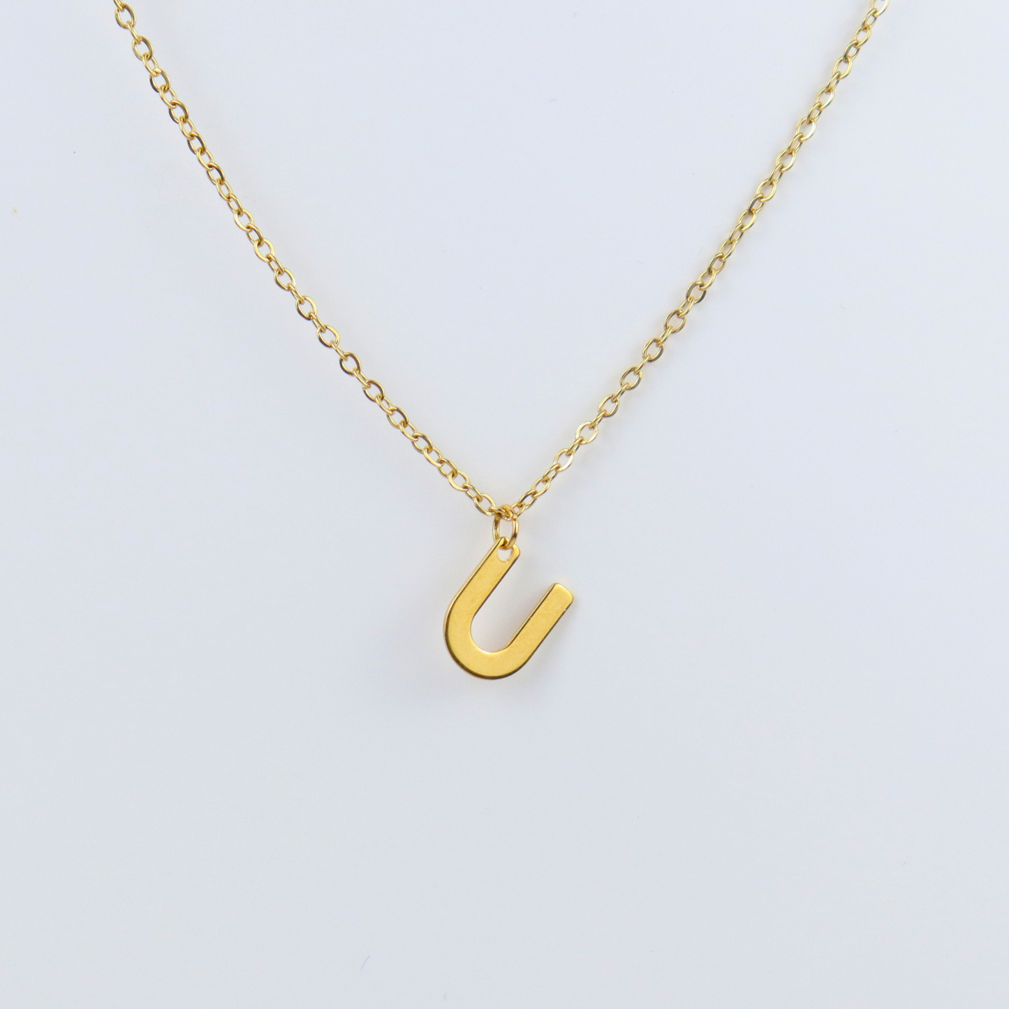 Ketting initiaal goud