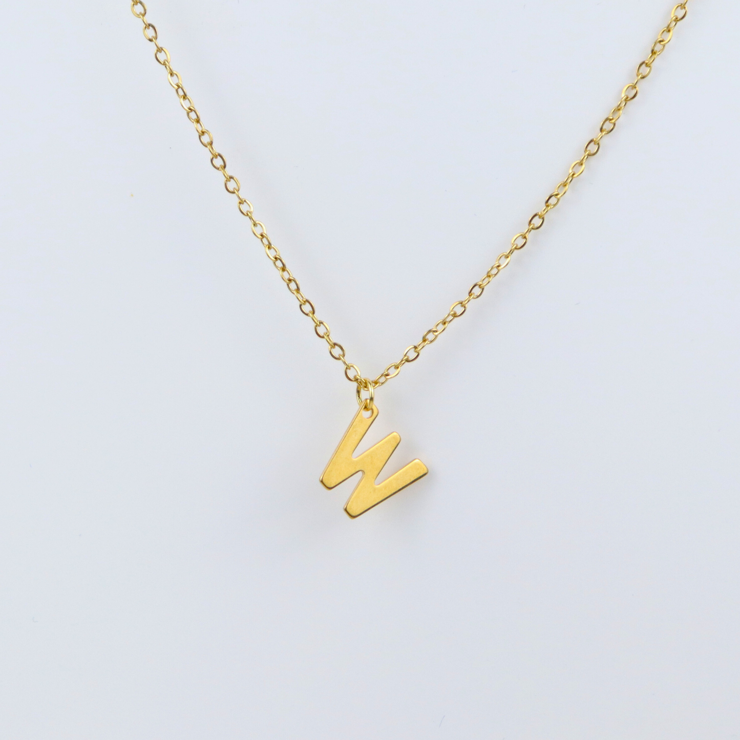 Ketting initiaal goud